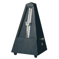 Wittner metronome pyramid shape 819 black oak. Frosted