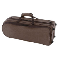 Gewa Trompeten Formkoffer Compact außen Braun