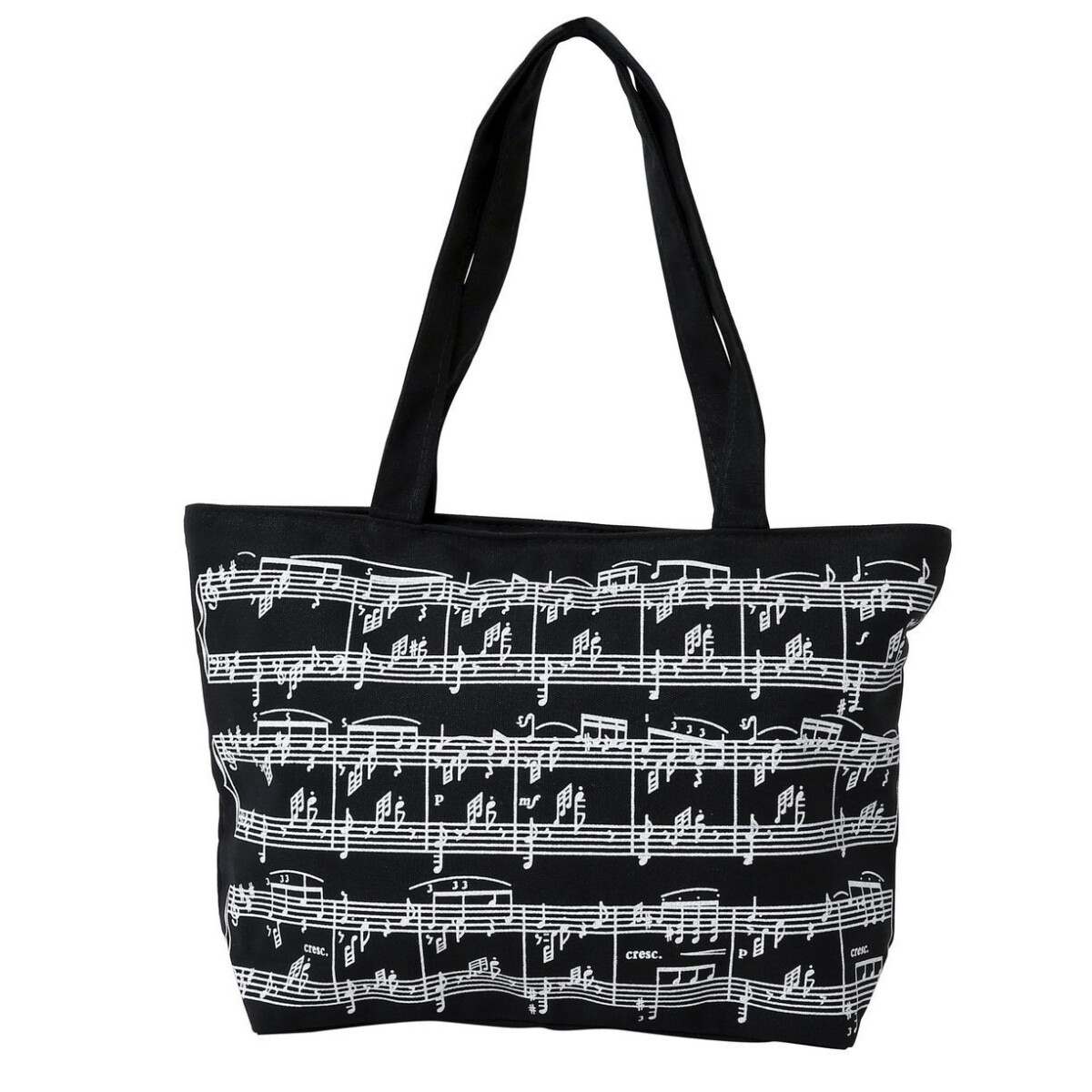 Gewa carrying bag for notes black A4 landscape