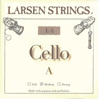 Larsen cello strings small sizes 3/4 set