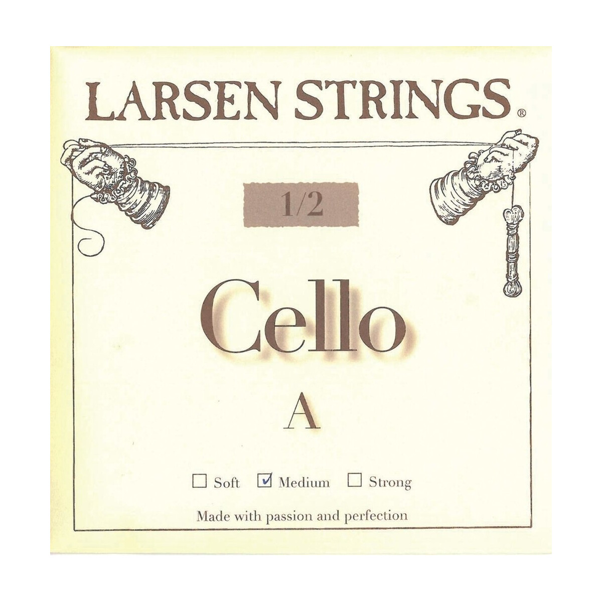 Larsen cello string small sizes D 1/2