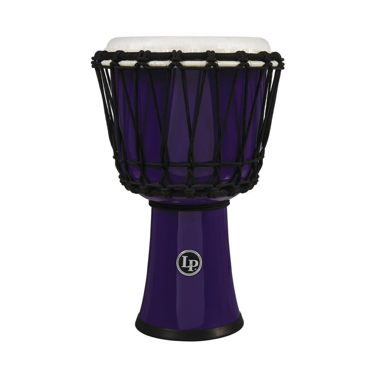 LP Djembe World 7-inch Rope Tuned Circle LP1607PL Purple