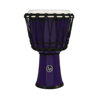 LP Djembe World 7-inch Rope Tuned Circle LP1607PL Purple
