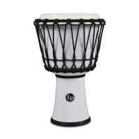 LP Djembe World 7-inch Rope Tuned Circle LP1607WH White