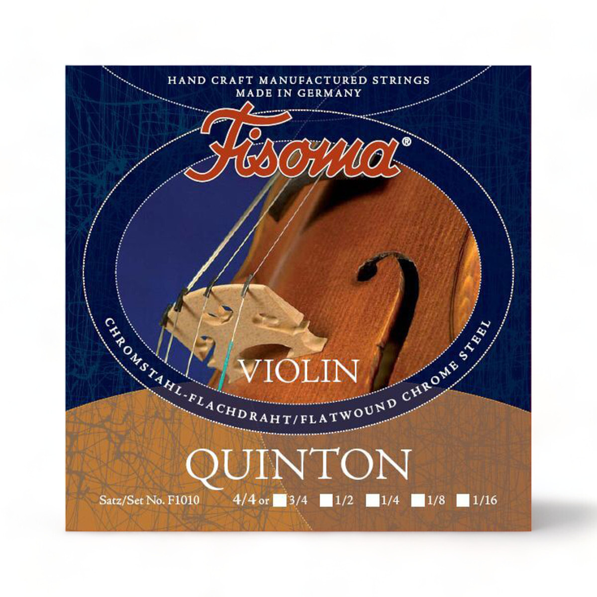 Lenzner Fisoma Quinton violin strings