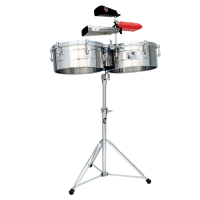 LP Timbales Tito Puente Stainless Steel 13"/14" 3
