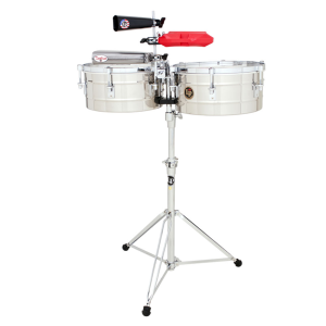 LP Timbales Tito Puente Stainless Steel LP257-S...