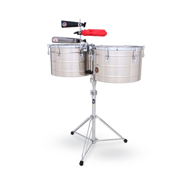 LP Timbales Tito Puente Thunder Timbs LP258-B Brass