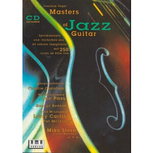 Masters of Jazz Guitar (+CD):