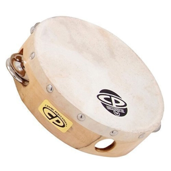 LP Tambourine CP Wood CP376 6" single row