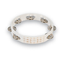 LP Tambourine Aspire LPA182 White 8“