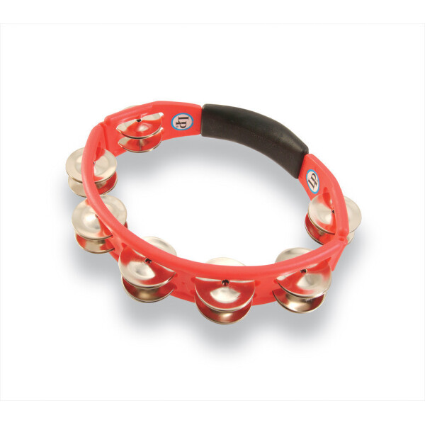 LP Tambourine Cyclop Hand Model LP151 Red Steel Jingles