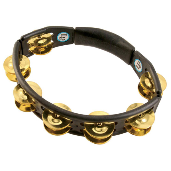 LP Tambourine Cyclop Hand Model LP170 Black Brass Jingles