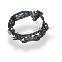 LP Tambourine Cyclop mountable LP160 Black Steel Jingles