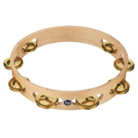 LP Tambourine Pro 10in Single Row Tambourine LP380A-BR Brass