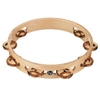 LP Tambourine Pro 10in Single Row Tambourine LP380A-BZ Bronze