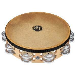 LP Tambourin Pro 10in Double Row With Head LP384-BB...