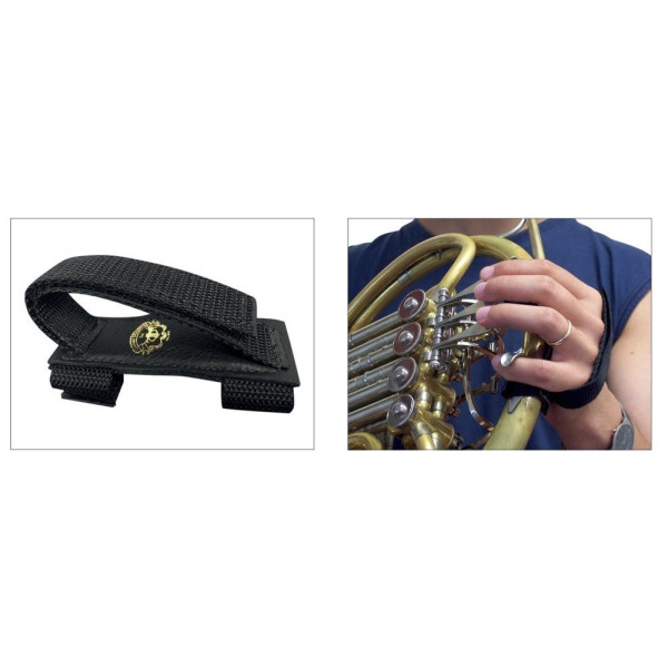 Leather Specialties hand strap French horn