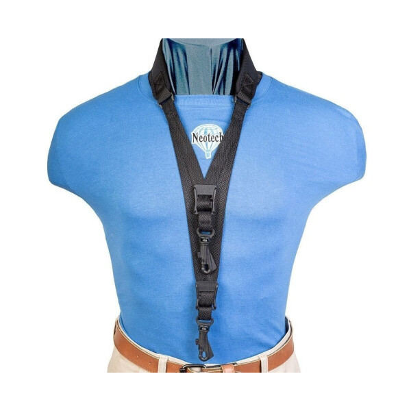 Neotech Saxophone Strap Doubler Strap Black Length 40.6 - 50.8 cm and 50.8 - 63.5 cm