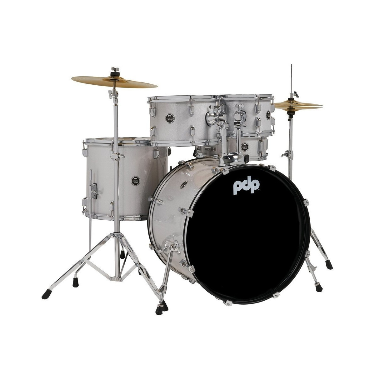 DW PDP Centerstage White 22 BD 5pc box