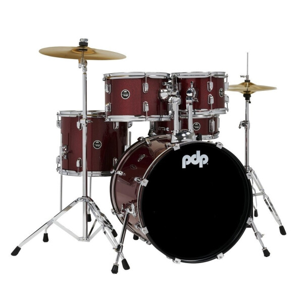 DW PDP Centerstage Red 20 BD 5pc