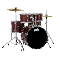 DW PDP Centerstage Red 20 BD 5pc