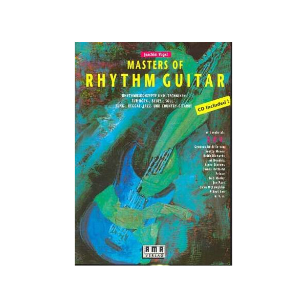 Masters of Rhythm Guitar (+CD):