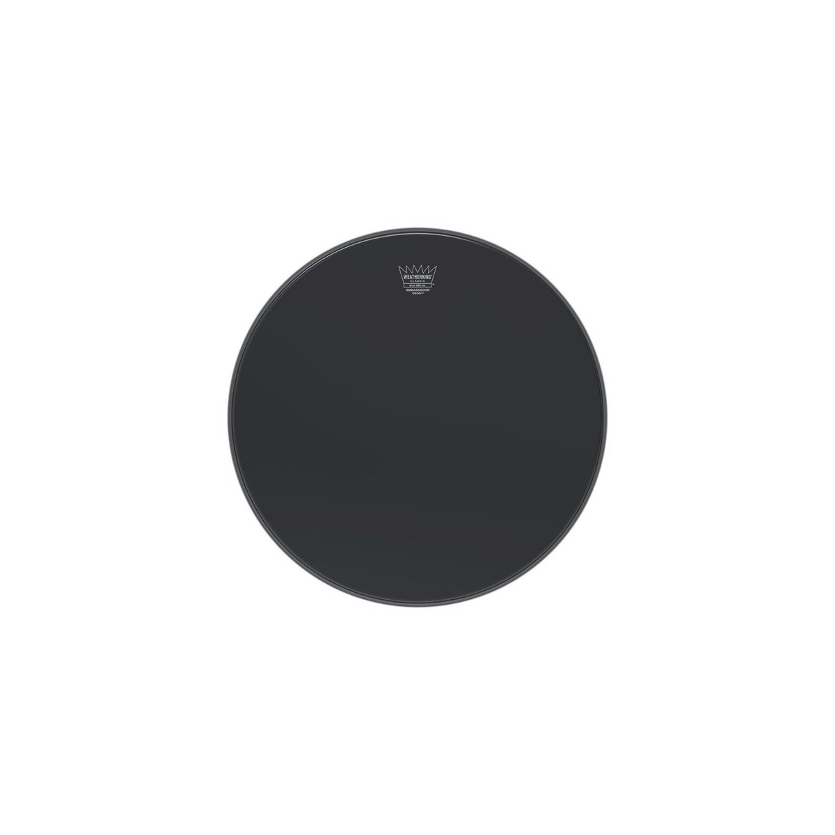 Remo 18&quot; Ambassador Classic Fit Ebony