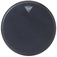 Remo 18" Ambassador Black Suede