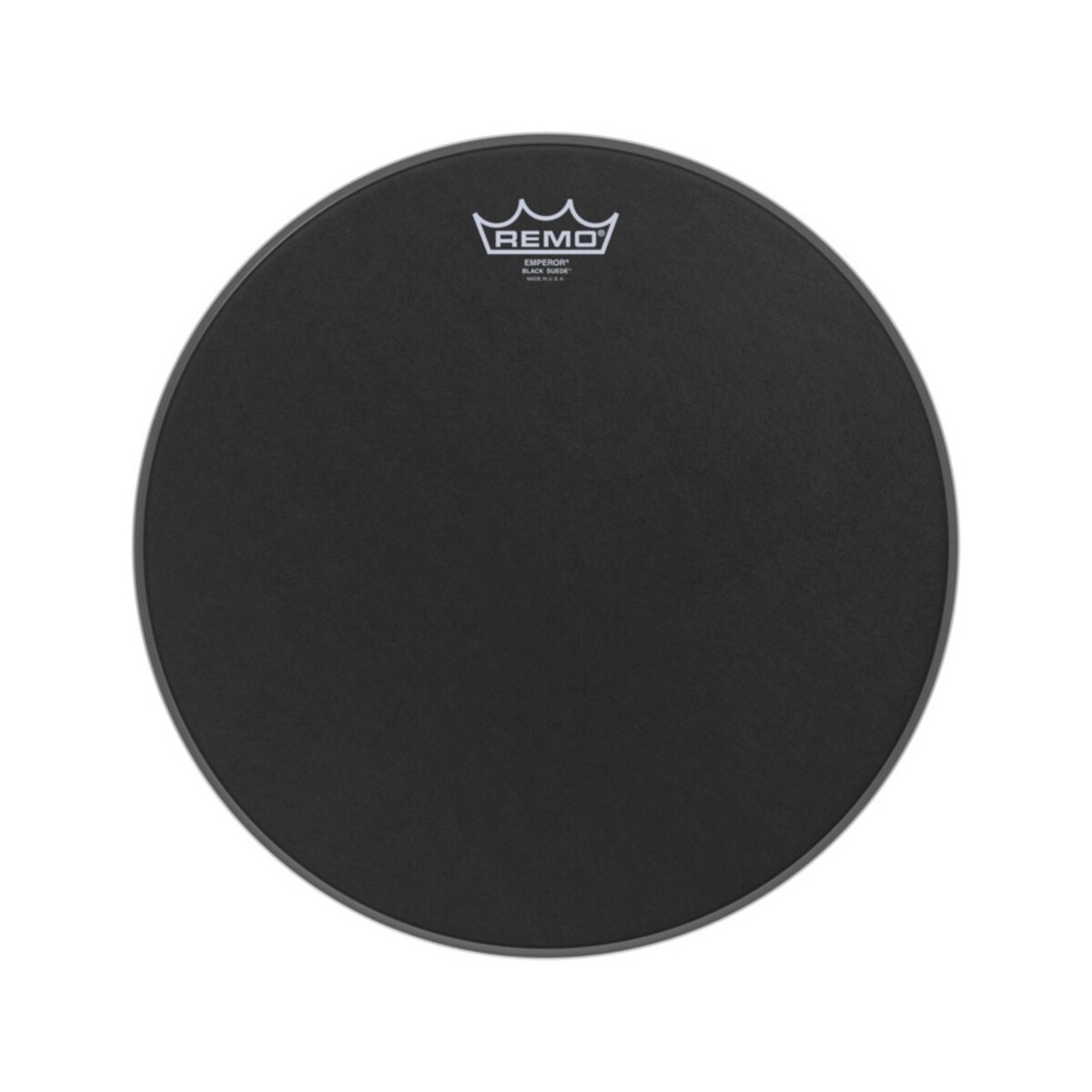 Remo 14" Emperor Black Suede