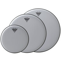 Remo 14" Ambassador White Suede