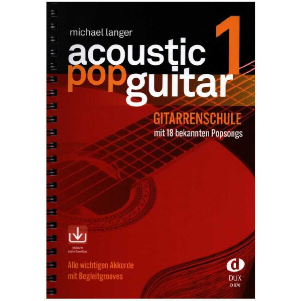 Acoustic Pop Guitar Band 1 (+Online Audio)