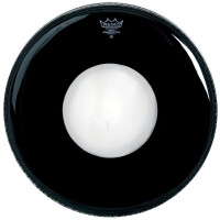 Remo 20" Ambassador Ebony air hole
