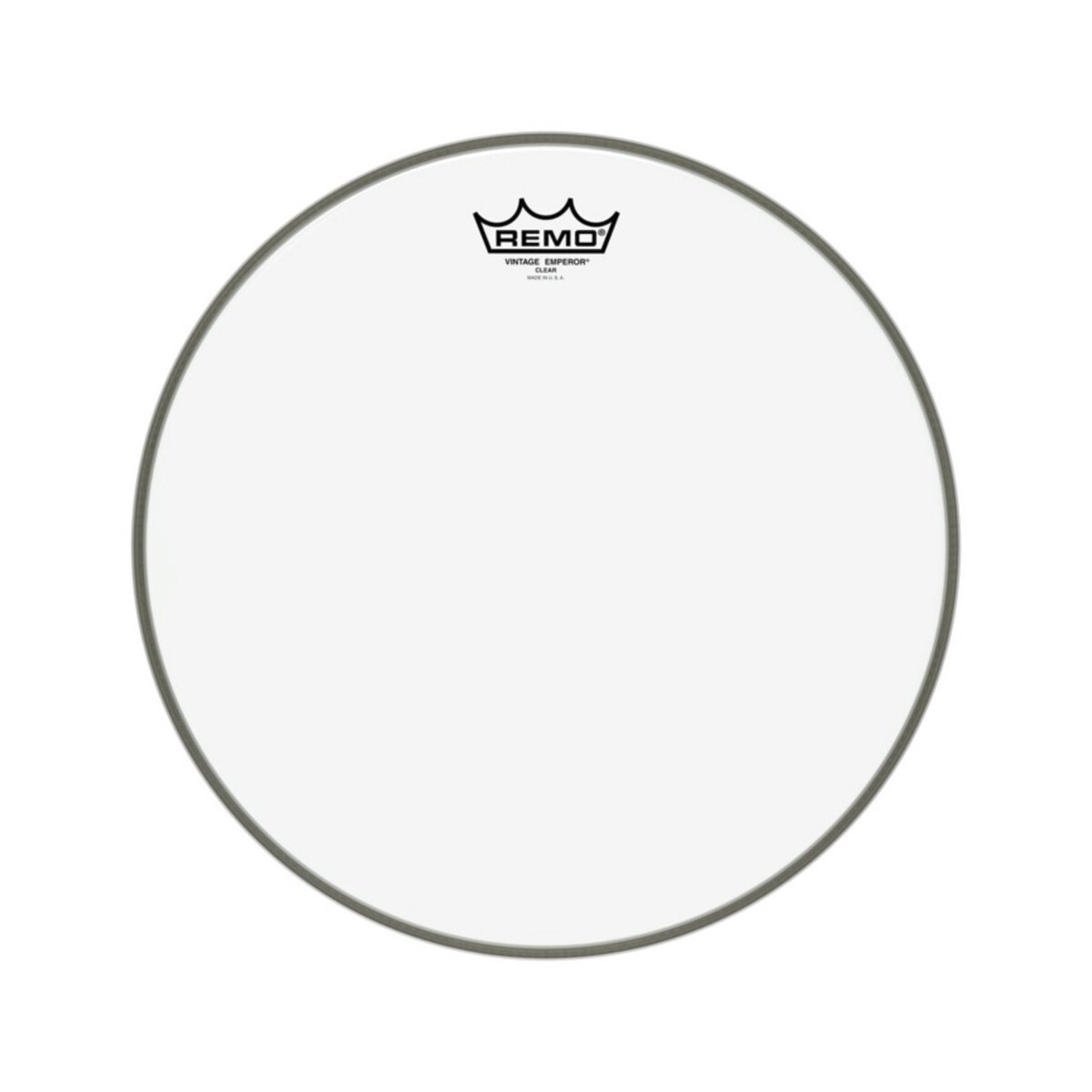 Remo 18" Emperor Vintage Clear box