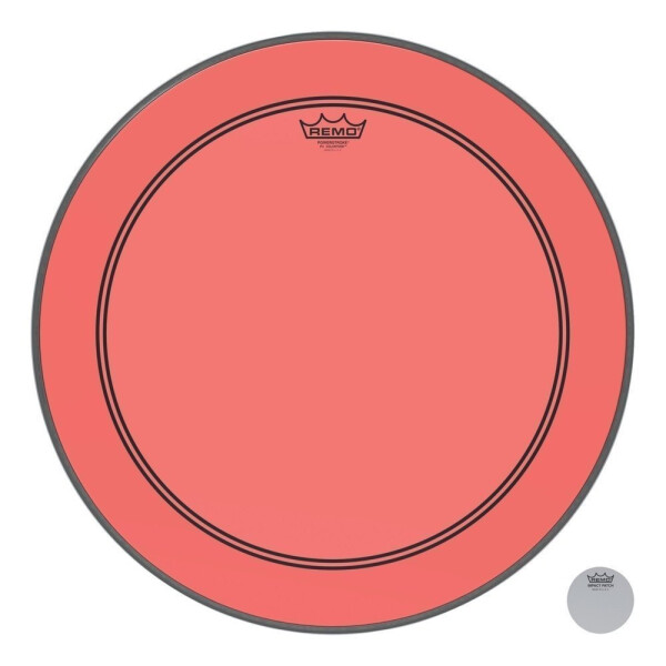 Remo 18" Powerstroke 3 Colortone Red