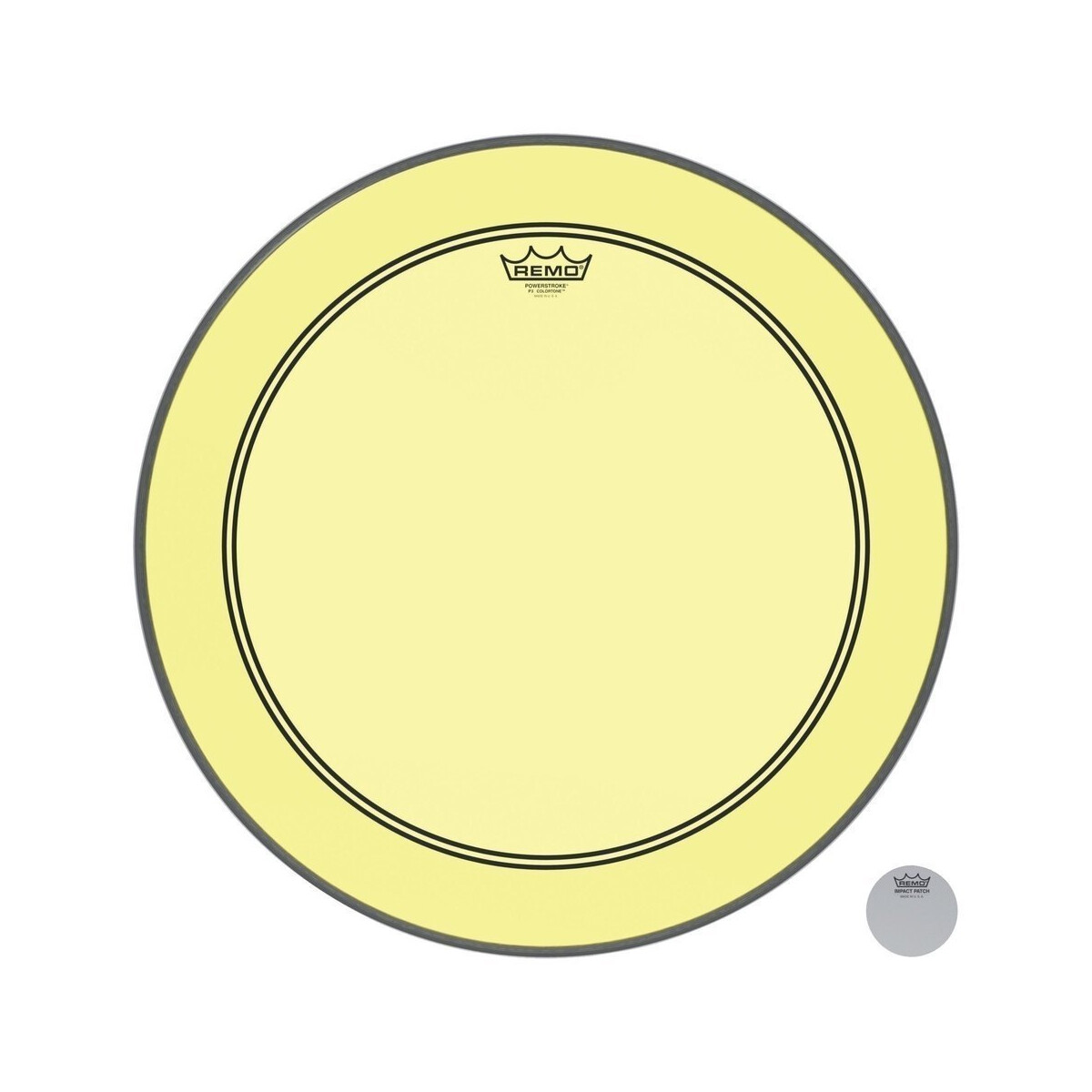Remo 20" Powerstroke 3 Colortone Ye box