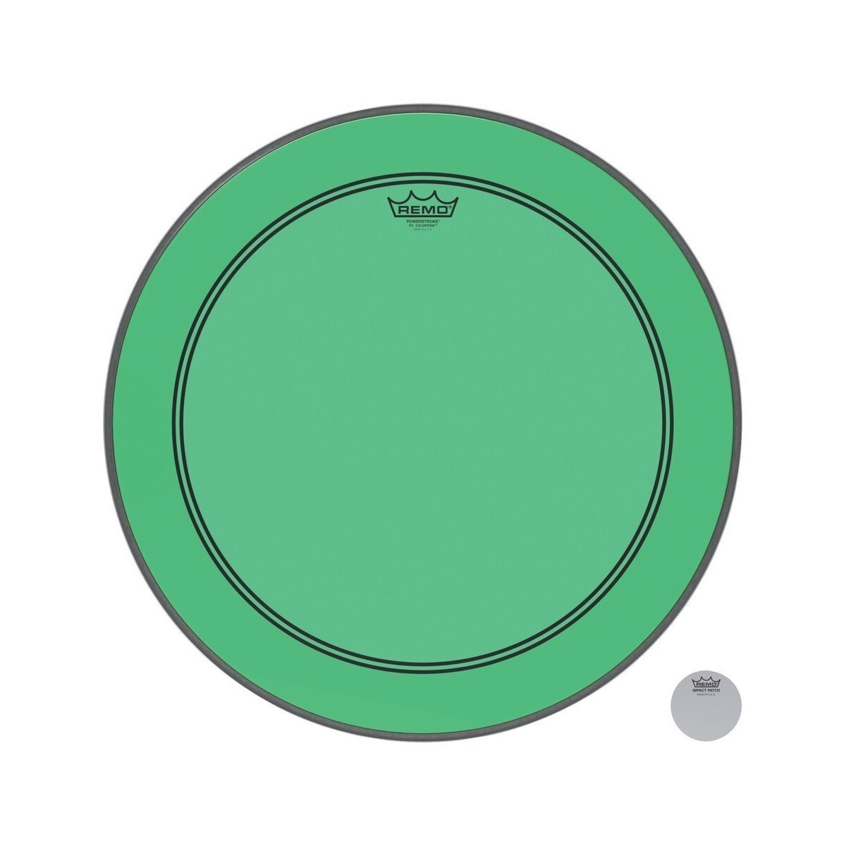 Remo 24" Powerstroke 3 Colortone Gr box