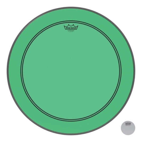 Remo 26" Powerstroke 3 Colortone Green