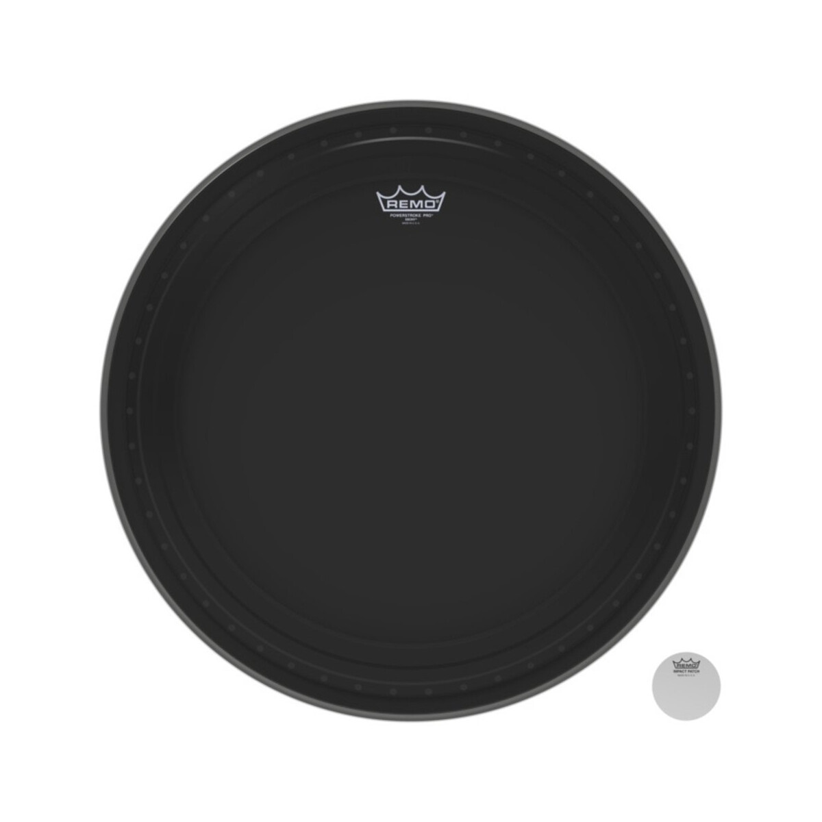 Remo 23" Powerstroke Pro Ebony box