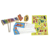 The Little Dragon Coconut Percussion Set Glockenspiel & Rattles