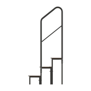 Mott Treppengeländer 2 - 3 Stufen