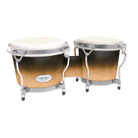 Toca Bongo Synergy Deluxe Series 2150-CF Coffee Fade