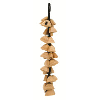 Toca wooden sleeve rattle on a ribbon T-WRS