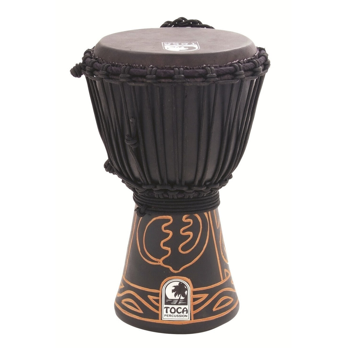 Toca Djembe Black Mamba ABMD-7 7" Height: 12" (30.