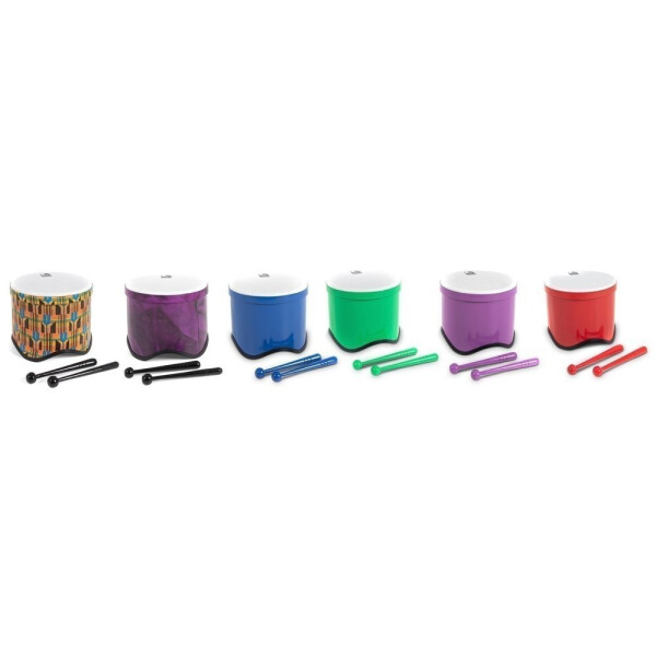 Toca World Percussion Freestyle 2 Tom Tom TF2T-K Kente Cloth