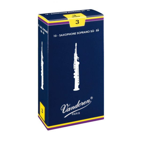 Vandoren Reed Soprano Saxophone Traditional 1 1/2
