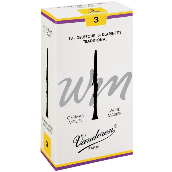 Vandoren White Master Bb-Klarinette 3.0 10er Pack