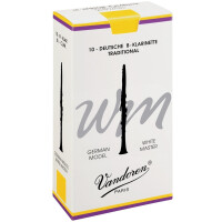 Vandoren White Master Bb Clarinet 3.0 Pack of 10