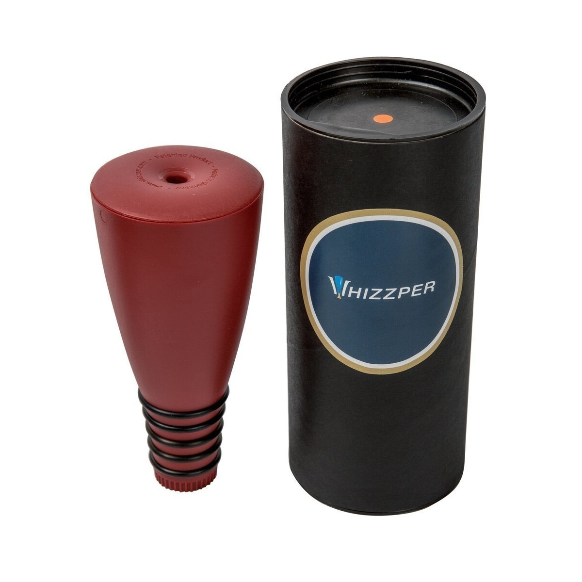 Vhizzper Übungsdämpfer Trompete Warm Up Mute Rot