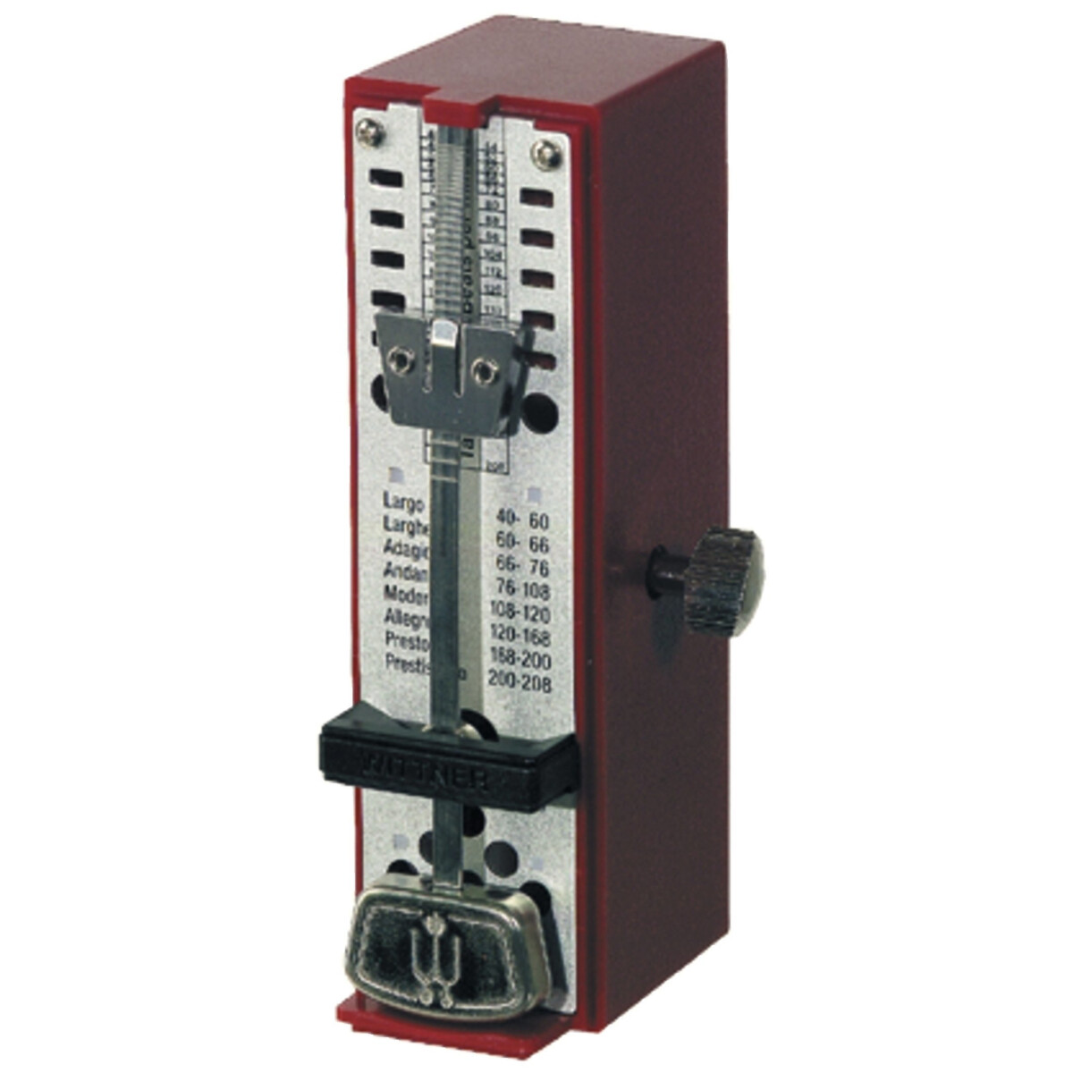 Wittner metronome Taktell Super Mini 884051 ruby ??red